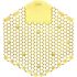 FRESH PRODUCTS Fresh Products Wave 3d Urinal Deodorizer Screen, Yellow, Citrus, Box Of 10