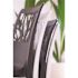 Vegetal Charcoal Stacking Outdoor Dining Side Chair