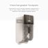 Faceplate (58831), Ebony Woodgrain Design, for Coreless Standard Roll Toilet Paper Dispenser 2 Roll Vertical