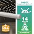 Simply Conserve 14-Watt/32-Watt Equivalent 4 ft. Linear T8 Type A LED Tube Light Bulb, Cool White Light 4000K, 25-pack