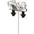 Seasons 4 in. Centerset Double-Handle Bathroom Faucet in Chrome, drilled for Pop-Up