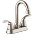 Seasons Anchor Point Double-Handle Bar Faucet in Brushed Nickel
