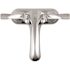 Seasons Anchor Point 4 in. Centerset Double-Handle Bathroom Faucet in Chrome, Drilled For Pop Up