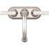 Seasons Raleigh Double-Handle Bathroom Faucet in Brushed Nickel with Push Pop-Up