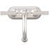 Seasons Raleigh Double-Handle Bathroom Faucet in Chrome with Push Pop-Up