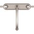 Seasons Raleigh Double-Handle Gooseneck Kitchen Faucet in Stainless Steel