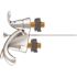 Seasons Anchor Point 4 in. Centerset Double-Handle Bathroom Faucet in Brushed Nickel with Quick Install Pop Up