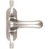 Seasons Anchor Point 4 in. Centerset Double-Handle Bathroom Faucet in Brushed Nickel with Quick Install Pop Up