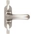 Seasons Anchor Point 4 in. Centerset Double-Handle Bathroom Faucet in Brushed Nickel, Drilled For Pop Up