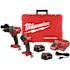 Milwaukee M18 FUEL 18V Lithium-Ion Brushless Cordless Hammer Drill and Impact Driver Combo Kit (2-Tool) with 2 Batteries
