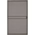 PRIVATE BRAND UNBRANDED 48 Heavy-Duty Sliding Screen Door Bronze