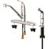 Seasons Anchor Point Single-Handle Standard Kitchen Faucet With Side Spray in Chrome