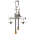 Seasons 4 in. Centerset Single-Handle Bathroom Faucet Drilled for Pop Up in Chrome 1.2GPM