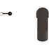 Seasons Westwind Single Hole Single-Handle Bathroom Faucet in Matte Black with Quick Install Pop-Up