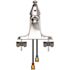 Seasons Anchor Point 4 in. Centerset Single-Handle Bathroom Faucet in Chrome drilled for Pop-Up