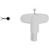 Seasons Westwind Single Hole Single-Handle Bathroom Faucet in Chrome with Quick Install Pop-Up