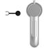 Seasons Westwind Single Hole Single-Handle Bathroom Faucet in Brushed Nickel with Quick Install Pop Up