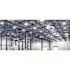 320-Watt 4 ft. 600-Watt Equivalent White Integrated LED High Bay Light Daylight 5000K with 43200 Lumens