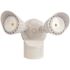 20-Watt White Motion Activated Outdoor Integrated LED Area Light with Dusk to Dawn 3000K Soft White
