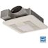 Panasonic WhisperThin DC LED Pick-A-Flow 80 -100 CFM Ceiling/Wall Bathroom Exhaust Fan, 3-3/8 in. Low Profile Housing