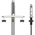 Seasons Premier Single-Handle Standard Kitchen Faucet with Side Sprayer in Brushed Nickel