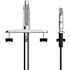 Seasons Premier Single-Handle Kitchen Faucet with Side Sprayer in Chrome