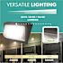 Simply Conserve 100/150/175-Watt Equivalent Integrated LED Bronze Wet Rated Adjustable Wall Pack Light, 3000K/4000K/5000K