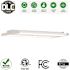 Simply Conserve 175-Watt Equivalent Dimmable Integrated LED Linear High Bay Light, 5000K Daylight, 1-pack