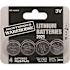 CR2025 Lithium Coin Battery (4-Pack)