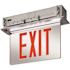 Lithonia Lighting EDGR 120/277 Volt Backup Battery Integrated LED Aluminum Exit Sign