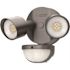 Lithonia Lighting Contractor Select HGX Dark Bronze Motion Activated Outdoor Integrated LED Flood Light
