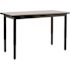 National Public Seating Heavy Duty Height Adjustable Table 30 in. x 72 in. Black Frame HPL Grey Nebula Top
