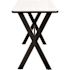 National Public Seating Collaborator Table, 30" x 72" x 42" H, Whiteboard Top with Metal Frame (Seats 6)