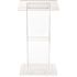 Oklahoma Sound Clear Acrylic Lectern with Shelf