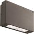 Lithonia Lighting Contractor Select 100- Watt Equivalent Integrated LED Bronze Wall Pack Light, 4000K