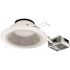 Juno 6 in. Selectable CCT Canless Integrated LED White Recessed Downlight Trim