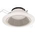 Juno 6 in. Selectable CCT Canless Integrated LED White Recessed Downlight Trim