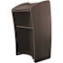 Oklahoma Sound Vision Screen Lectern, Ribbonwood