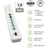 Simply Conserve 3 ft. 7-Outlet Energy-Saving Advanced Surge Protector (18-Pack)