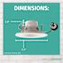 Simply Conserve 4 in. Wattage and CCT Selectable LED Recessed Downlight Retrofit (10-Pack)