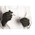 SAFETY WERCS Medium Black Examination 5.5 mil Nitrile Gloves 1000-Count Case