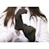 SAFETY WERCS Extra Large Black Examination 5.5 mil Nitrile Gloves 1000-Count Case