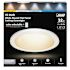 15 in. 22.5-Watt White Integrated LED 1650 Lumens Edge-Lit Round Flat Panel Flush Mount Ceiling Light Tunable White