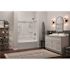 Delta Classic 500 60 in. x 32 in. Alcove Deep Soaking Bathtub with Right Drain in High Gloss White