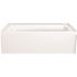 Delta Classic 500 60 in. x 32 in. Alcove Deep Soaking Bathtub with Right Drain in High Gloss White