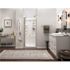 Delta Classic 500 36 in. W x 73.25 in. H x 36 in. D 3-Piece Direct-to-Stud Alcove Shower Surrounds in High Gloss White