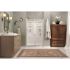 Delta Classic 500 48 in. W x 73.25 in. H x 34 in. D 3-Piece Direct-to-Stud Alcove Shower Surrounds in High Gloss White