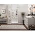 Delta Classic 500 36 in. L x 36 in. W Alcove Shower Pan Base with Center Drain in High Gloss White