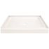 Delta Classic 500 36 in. L x 36 in. W Alcove Shower Pan Base with Center Drain in High Gloss White