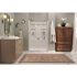 Delta Classic 500 48 in. L x 34 in. W Alcove Shower Pan Base with Center Drain in High Gloss White